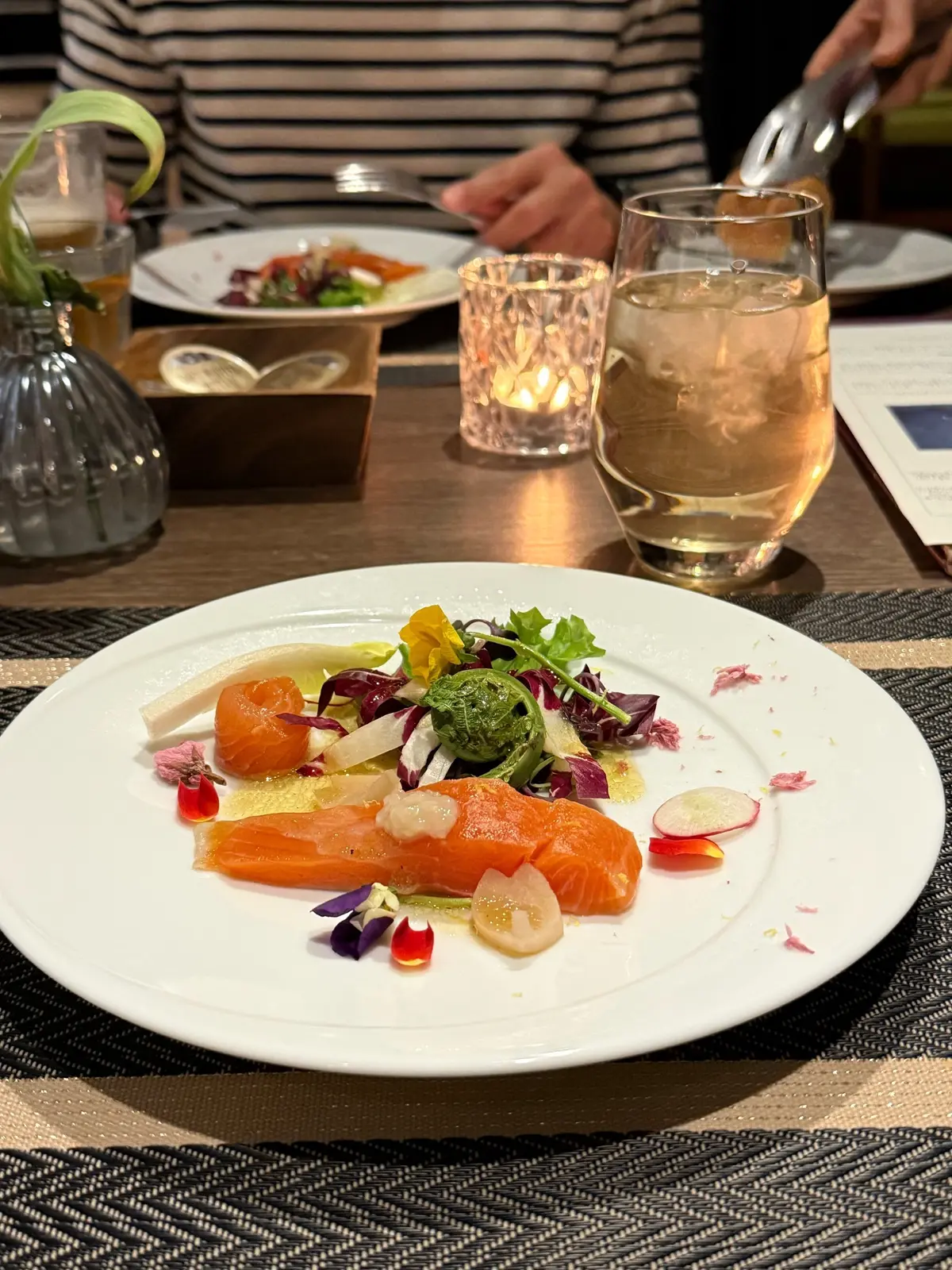 軽井沢マリオットホテル　レストラン　季節のディナーコース