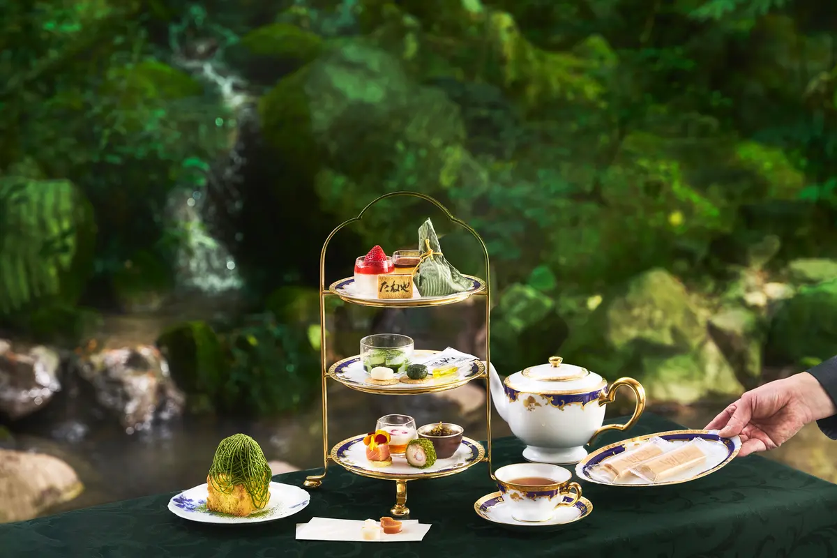 アフタヌーンティー　ウェスティン都ホテル京都　メイフェア