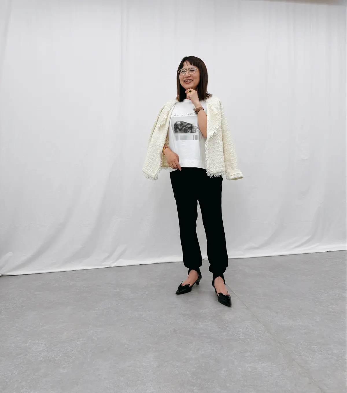 コルピエロの裾スリットリブパンツ　エクラ編集部員の偏愛名品図鑑