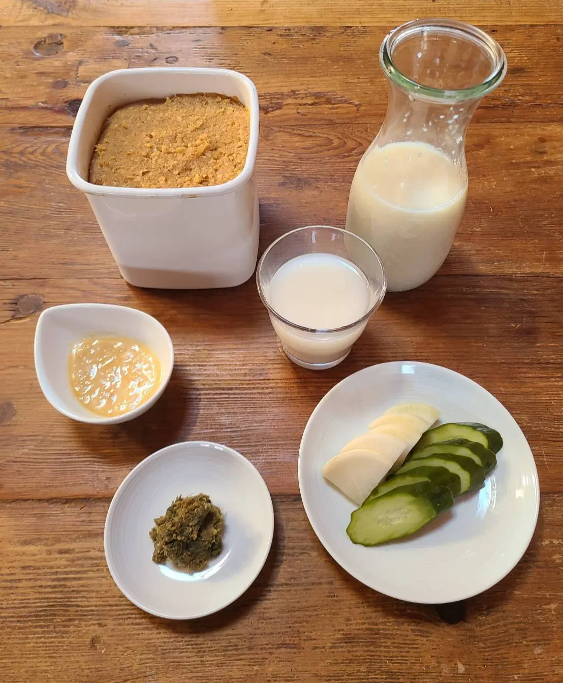 読者発！ 私はこんな腸活しています　味噌とぬか味噌、甘酒を手作り　写真