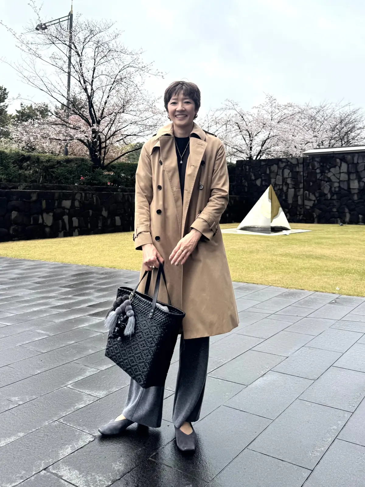 ZARAの上品セットアップで「下村観山展の画像_20