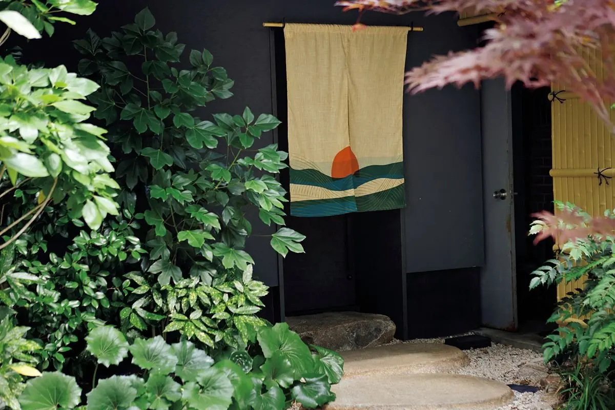 風情のある入口