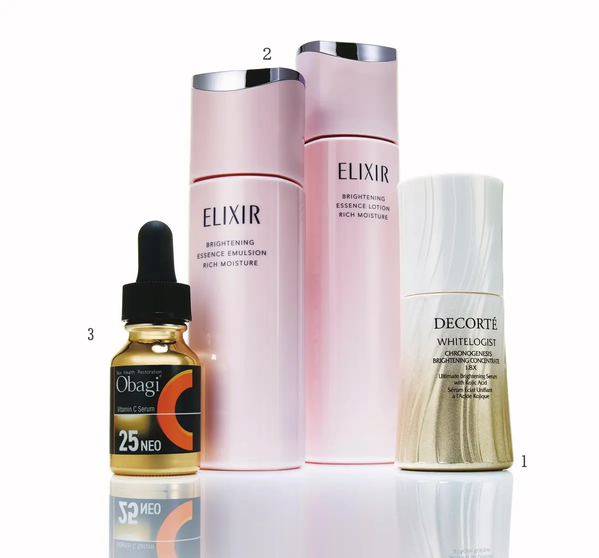 美容ジャーナリスト　 齋藤薫　おすすめアイテム　エリクシール　コスメデコルテ　オバジ　肌の一生もの、それが透明感。いくつからでも、 いくつまでも、透明感は生み出せる