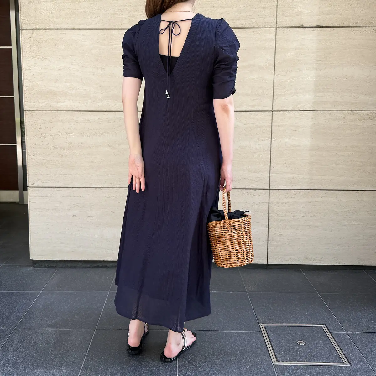 ne Quittez pas×eclat
シャドーストライプワンピース
￥26,400
170cmスタッフの後ろ姿
