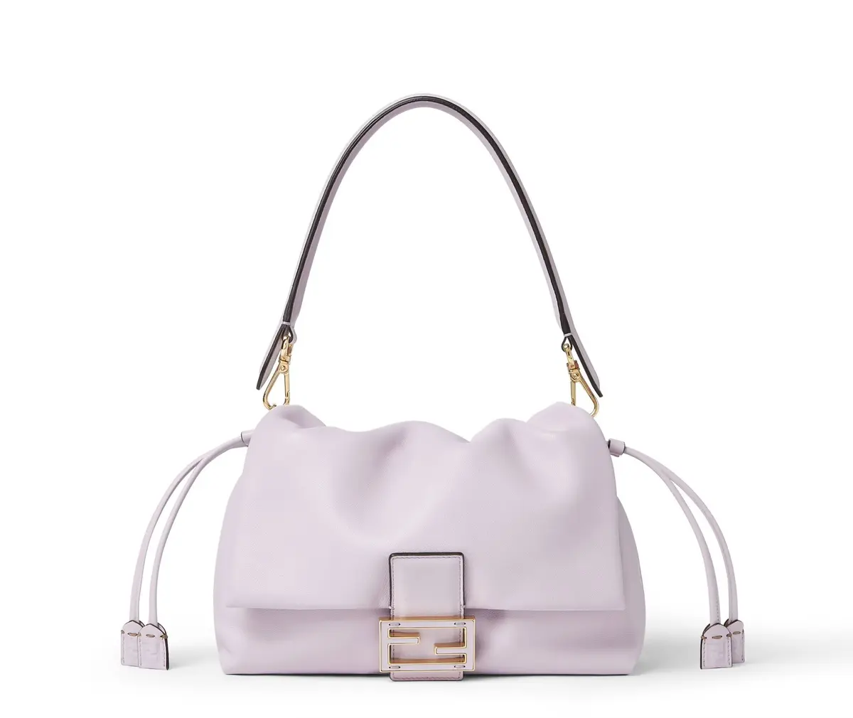 フェンディ　斜め掛けバッグ　パープル