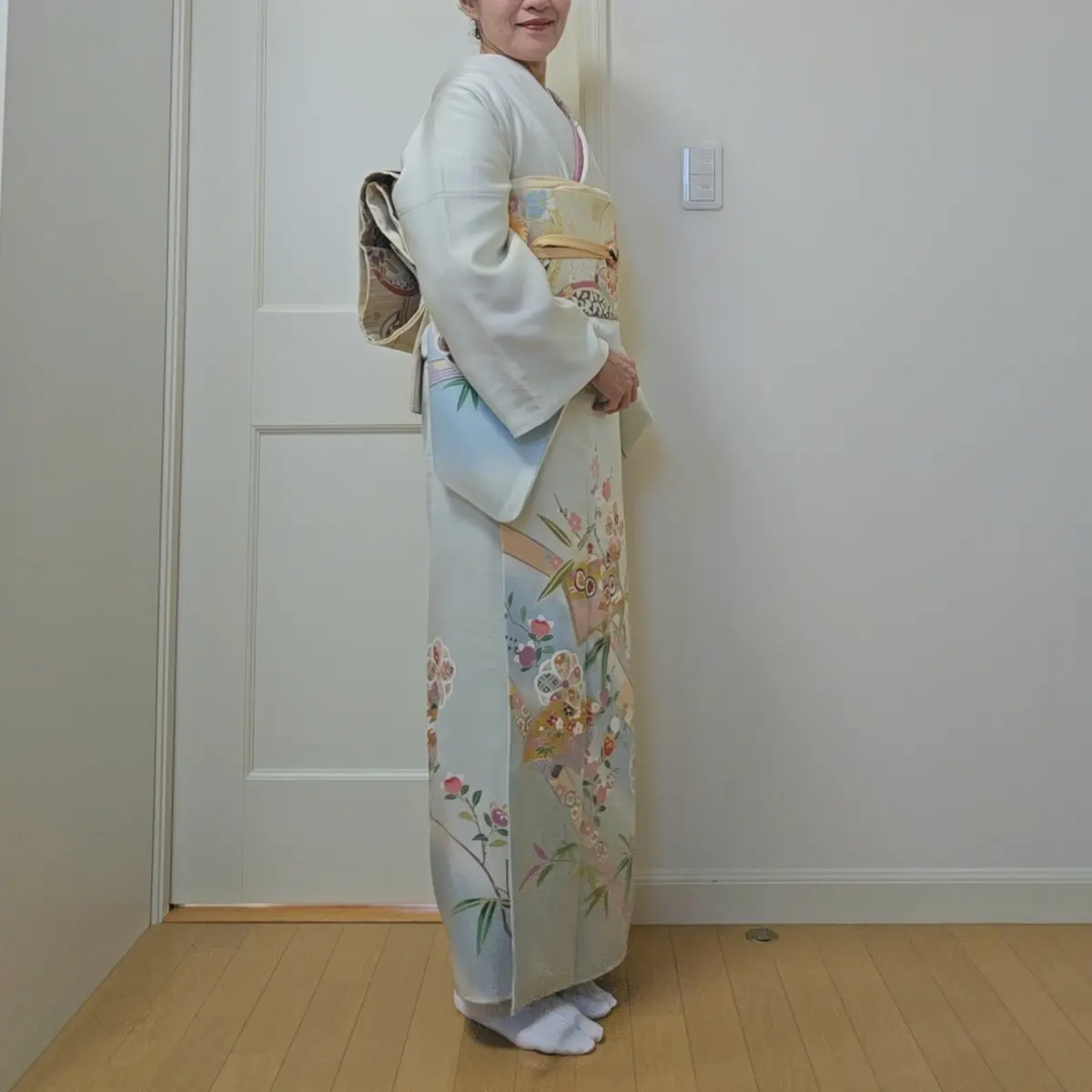 念願の着物で迎えた入学式もイジィデとともの画像_3