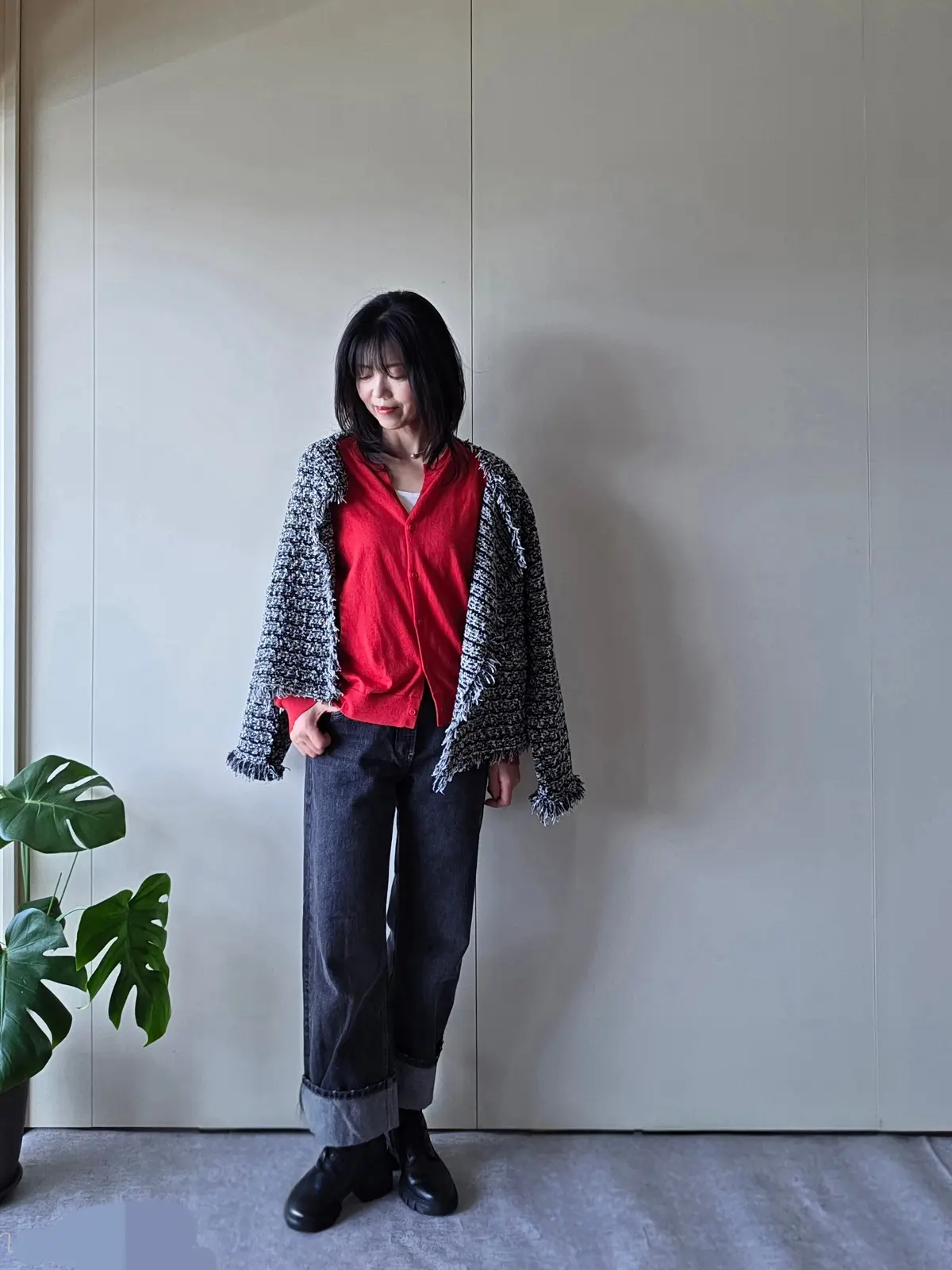 E by Eclat ツイードジャケット