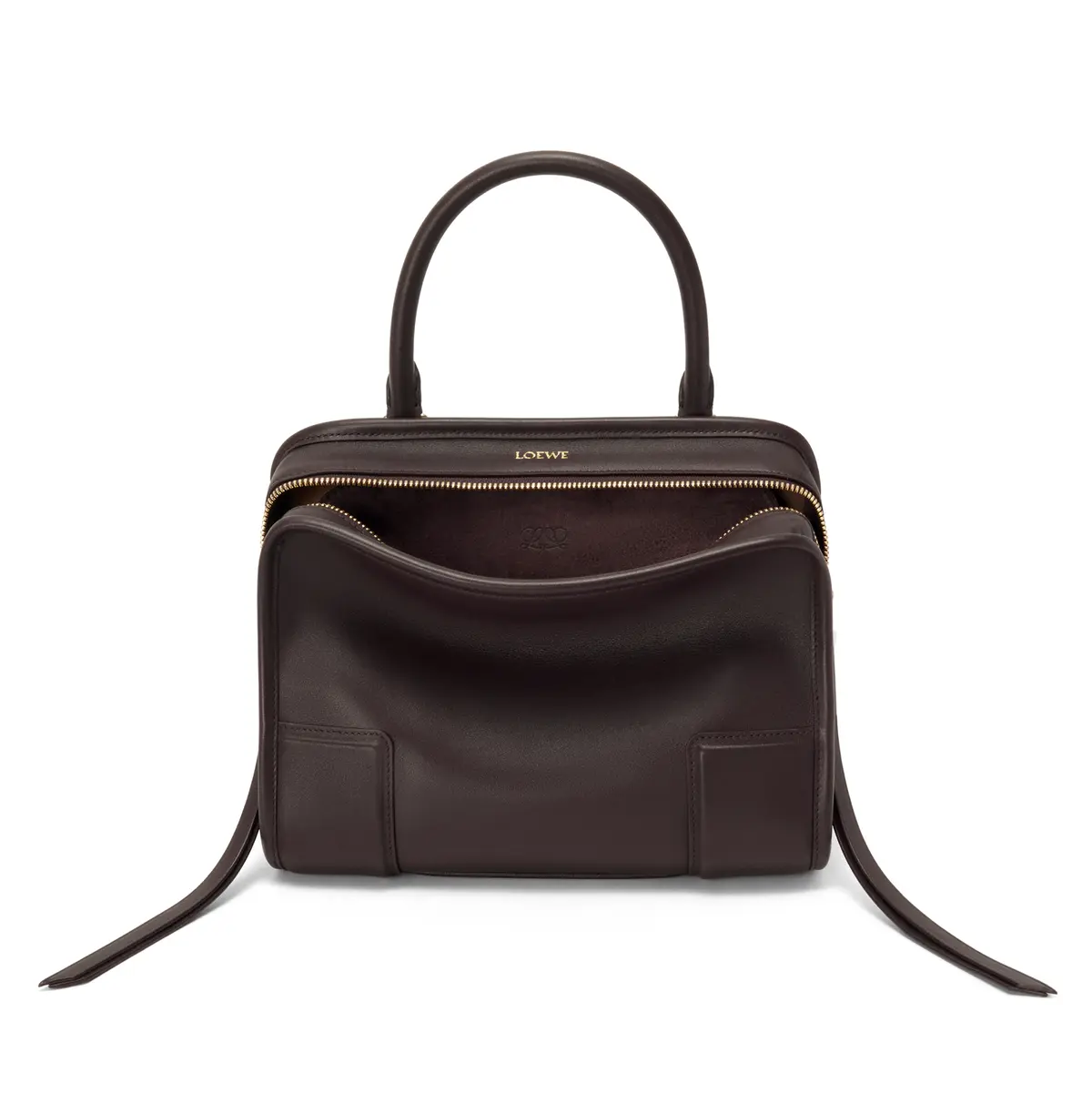 ロエベ バッグ「アマソナ180 スモール」　ブラウン