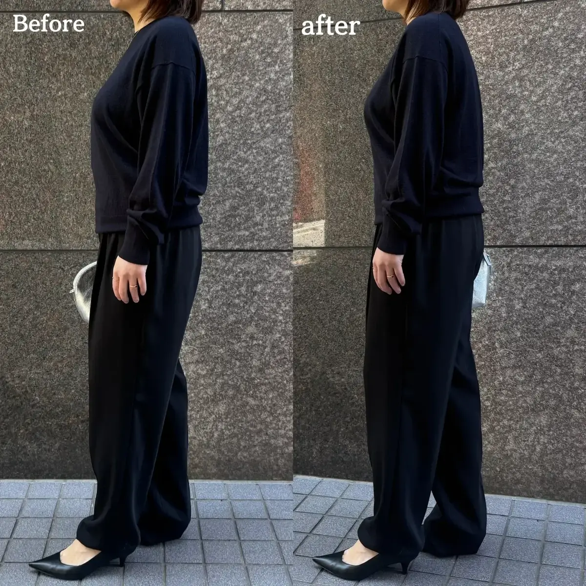 BRADELIS New York peace×eclat　平たいお尻をキュッと底上げ！ローライズらくちんガードル