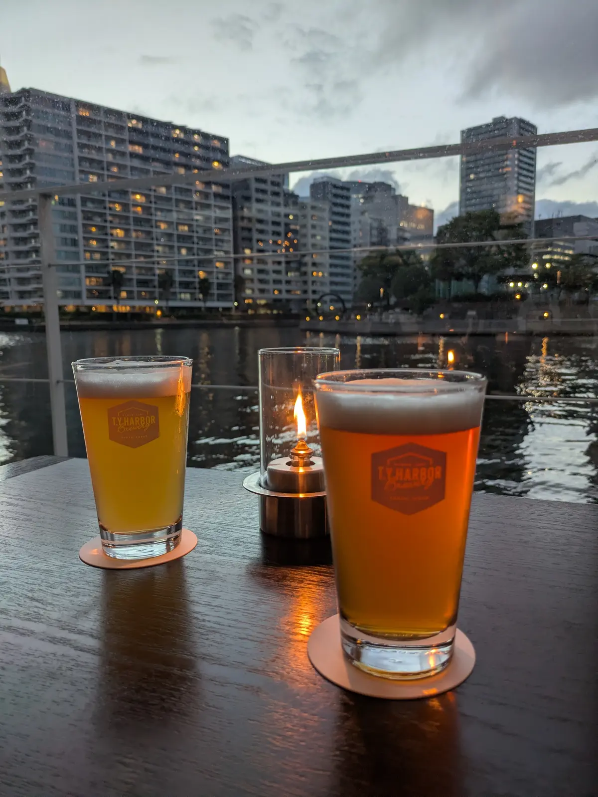 併設の醸造所からのクラフトビール🍻