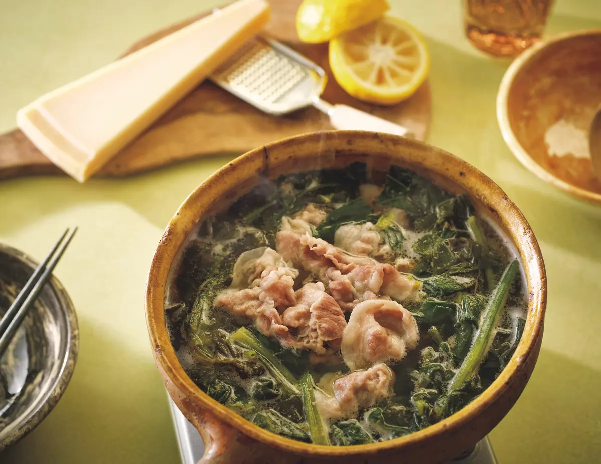 洋風常夜鍋　長谷川あかりさんの「日々のいたわり鍋」