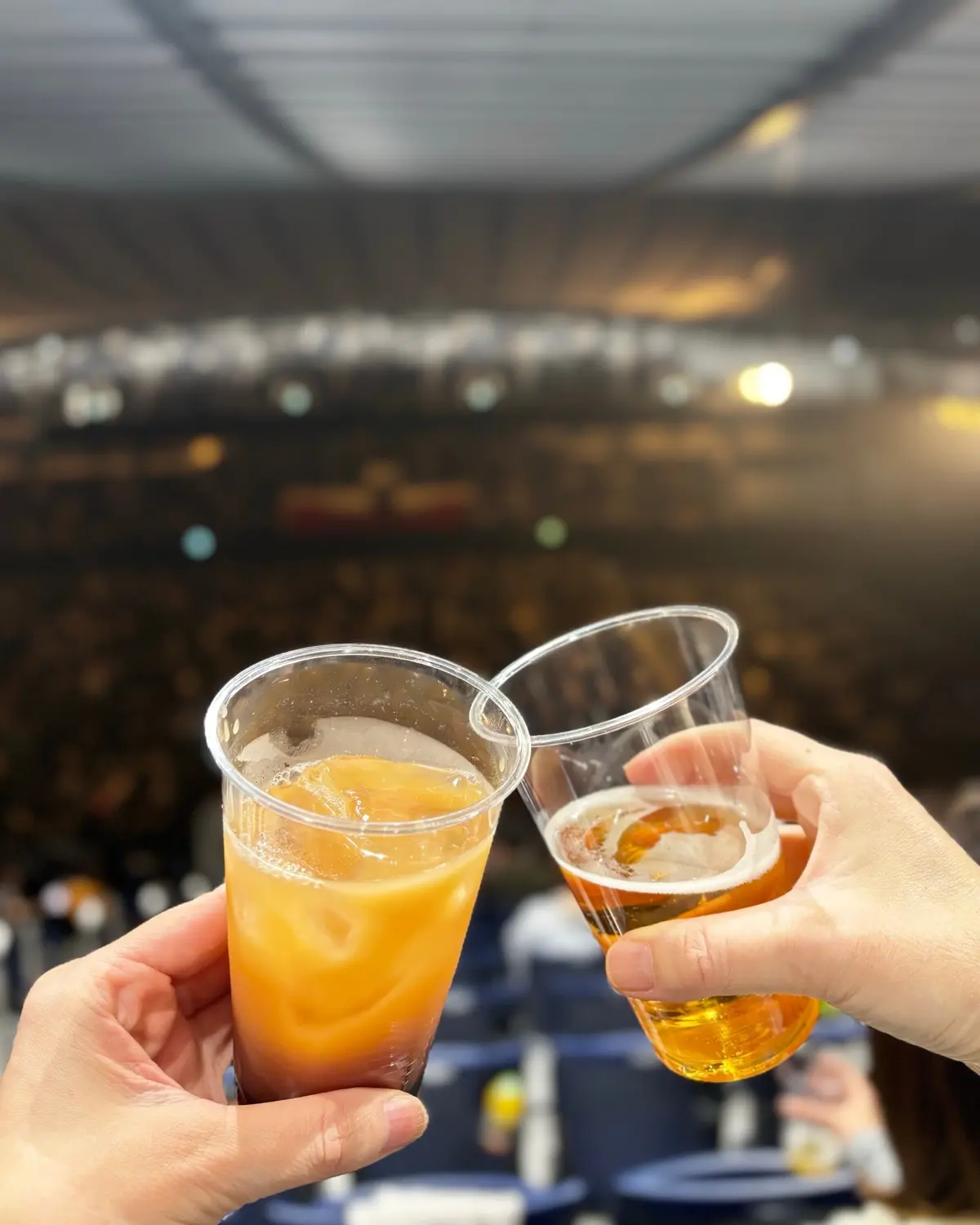 ドリンクで乾杯