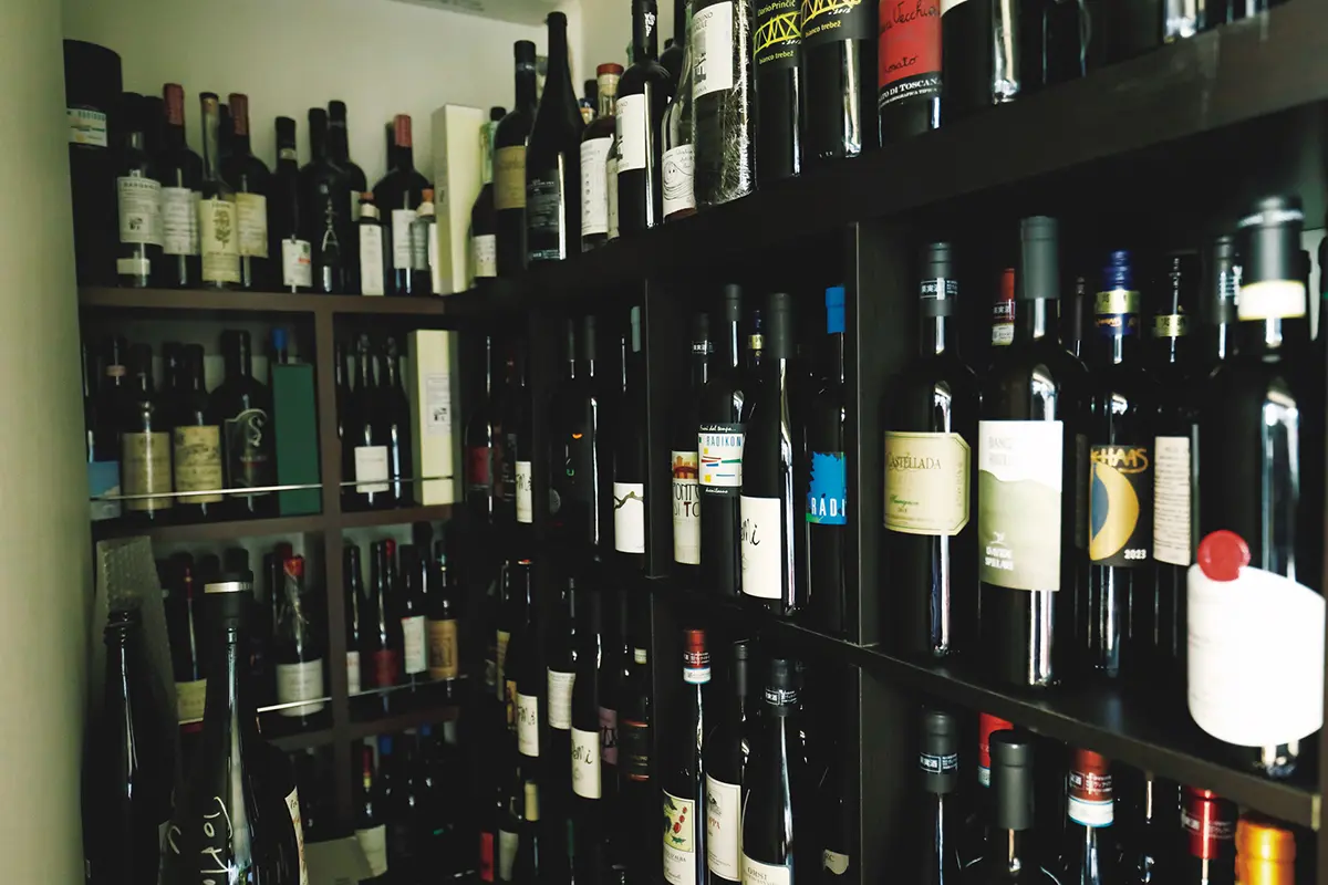 ワインがセラー