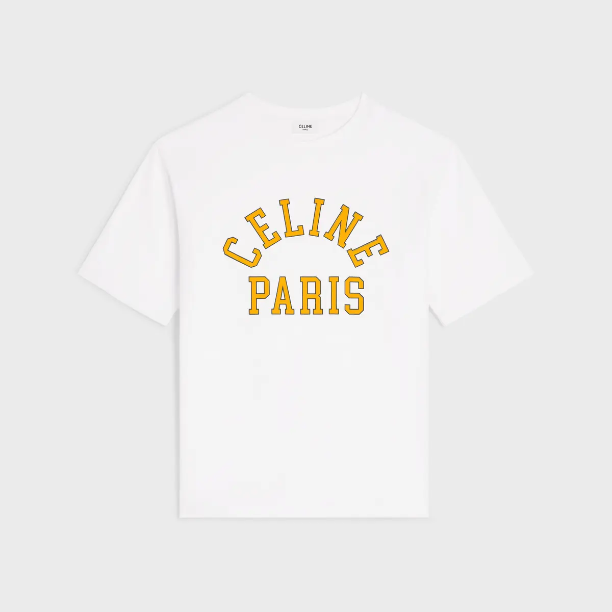 セリーヌ　Tシャツ　白　ロゴ