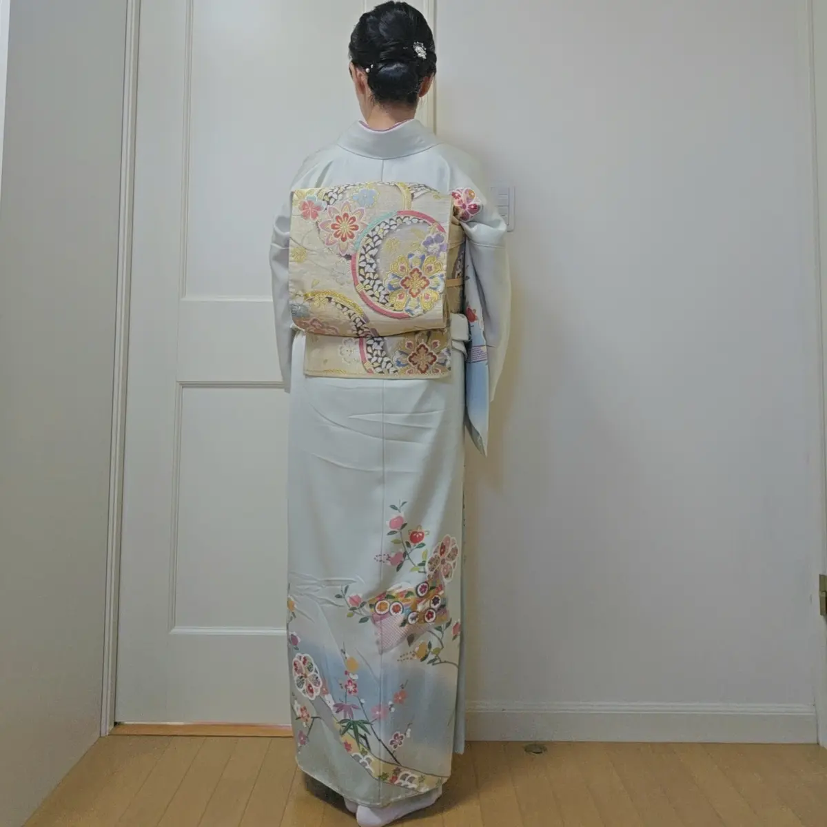 念願の着物で迎えた入学式もイジィデとともの画像_4