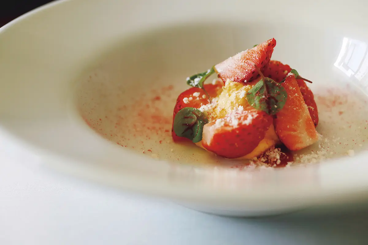 「マスカルポーネムースとやよいひめ」