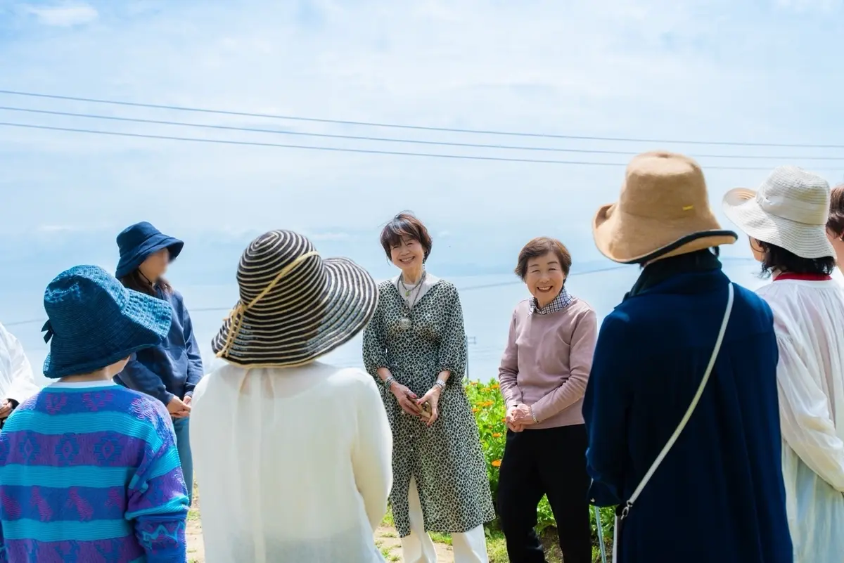 自然がいっぱい！春の淡路島。オレンジ色のの画像_5