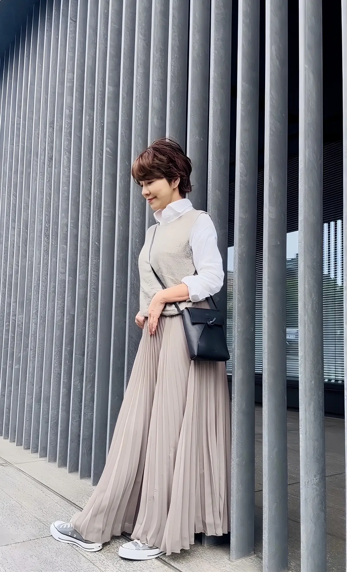 【GW何着ていく？】スニーカーで品よく決の画像_5