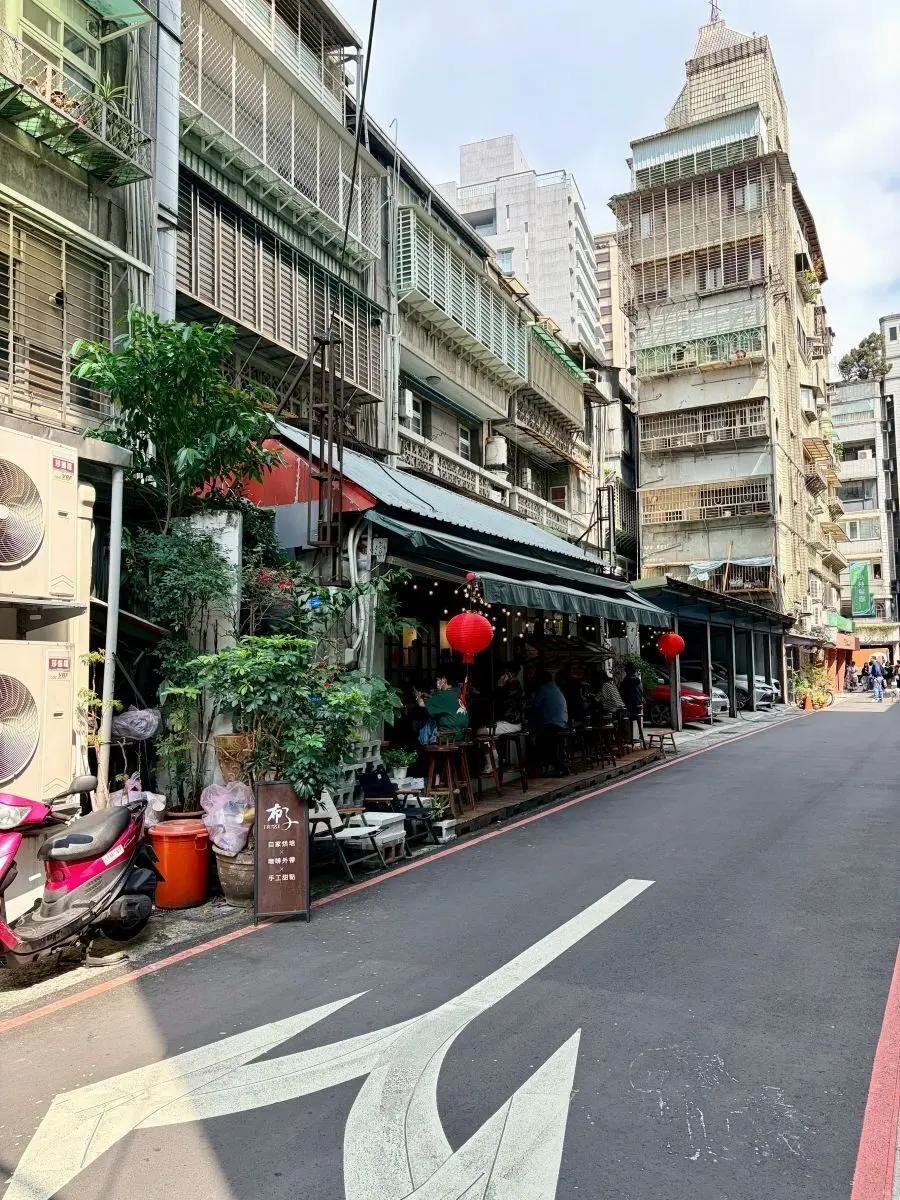 台北：永康街の布子珈琲