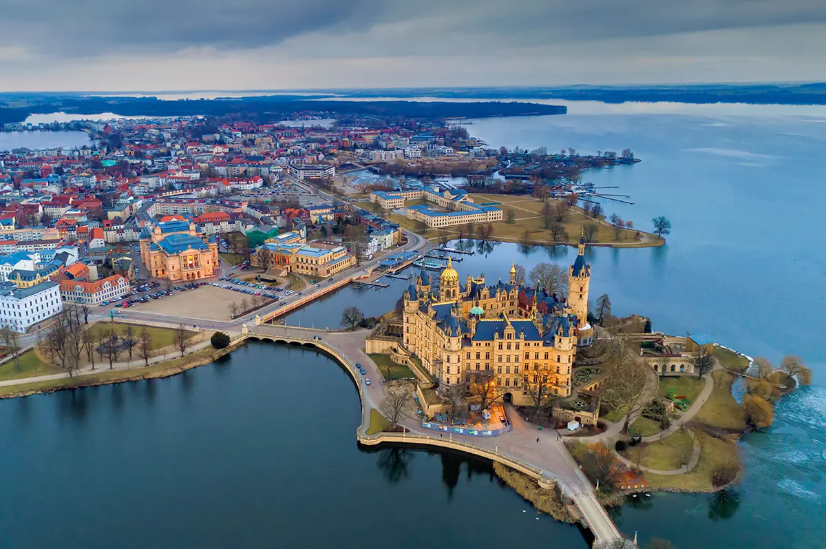 シュヴェリーン城の宮殿野外オペラ