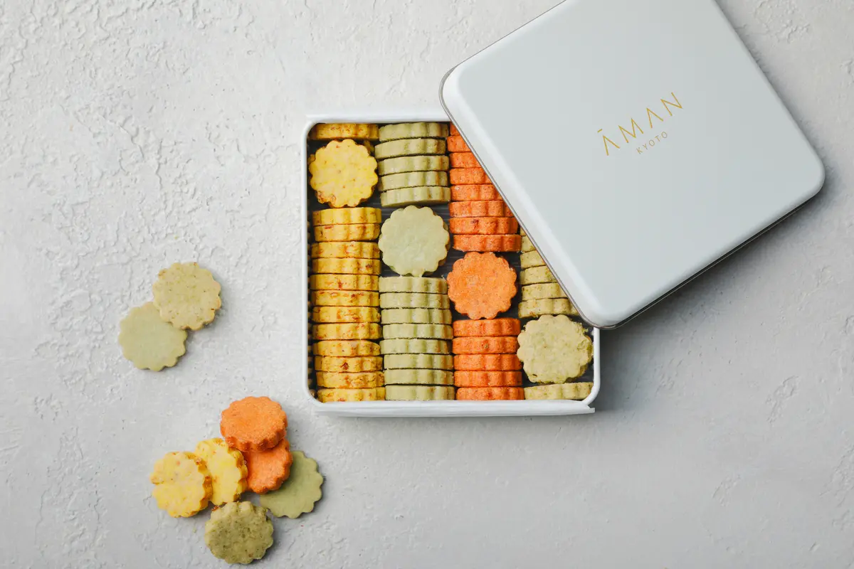 送別ギフト　アマン京都　上賀茂野菜のサブレ