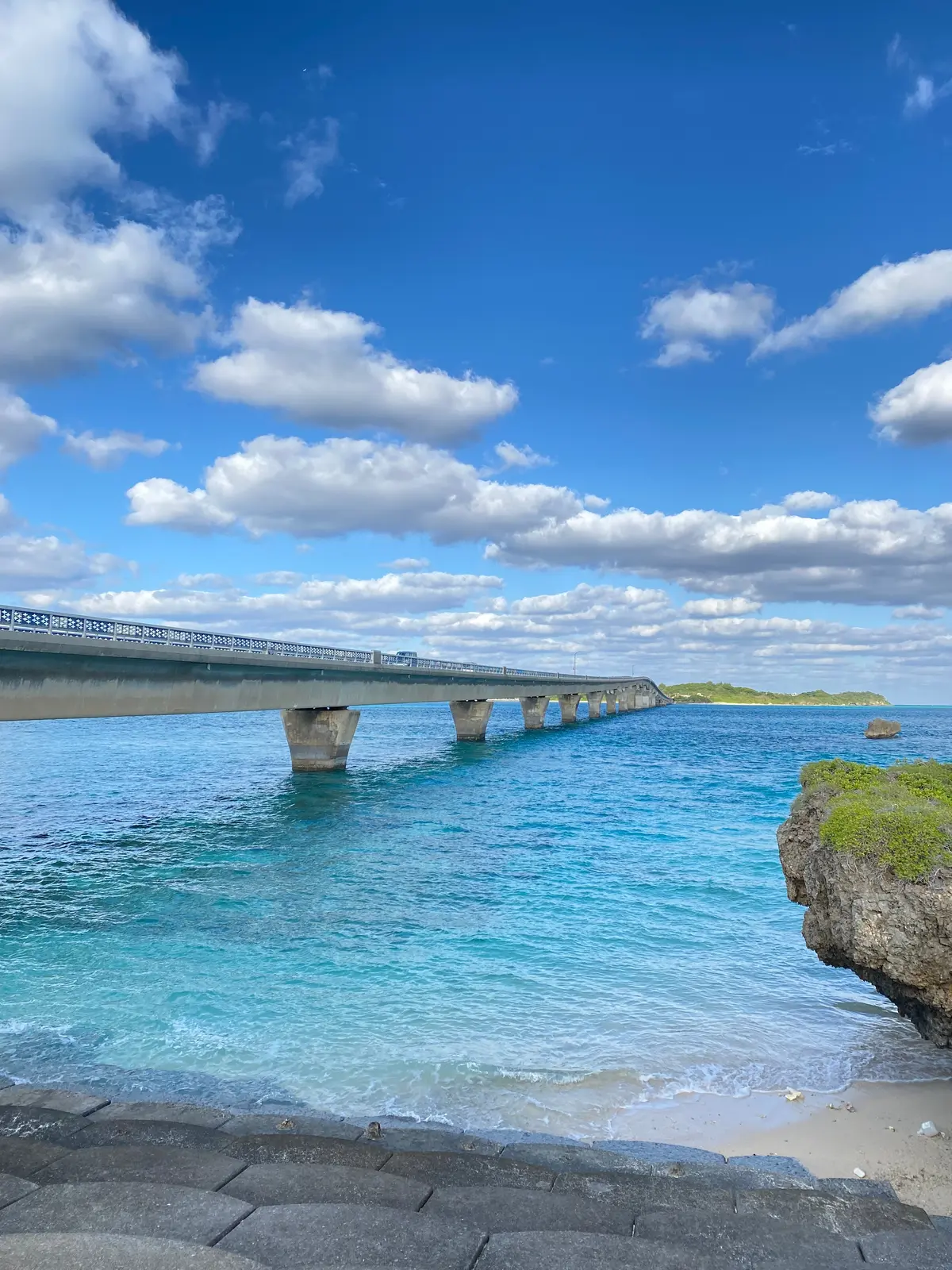 沖縄発着 MSCベリッシマ クルーズ 寄港地 宮古島 池間大橋 海 自由行動 レンタカー オプショナルツアーなし ドライブ