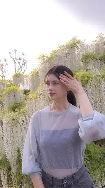 藤の花まつりへ。柔らかな紫色に包まれての画像_2