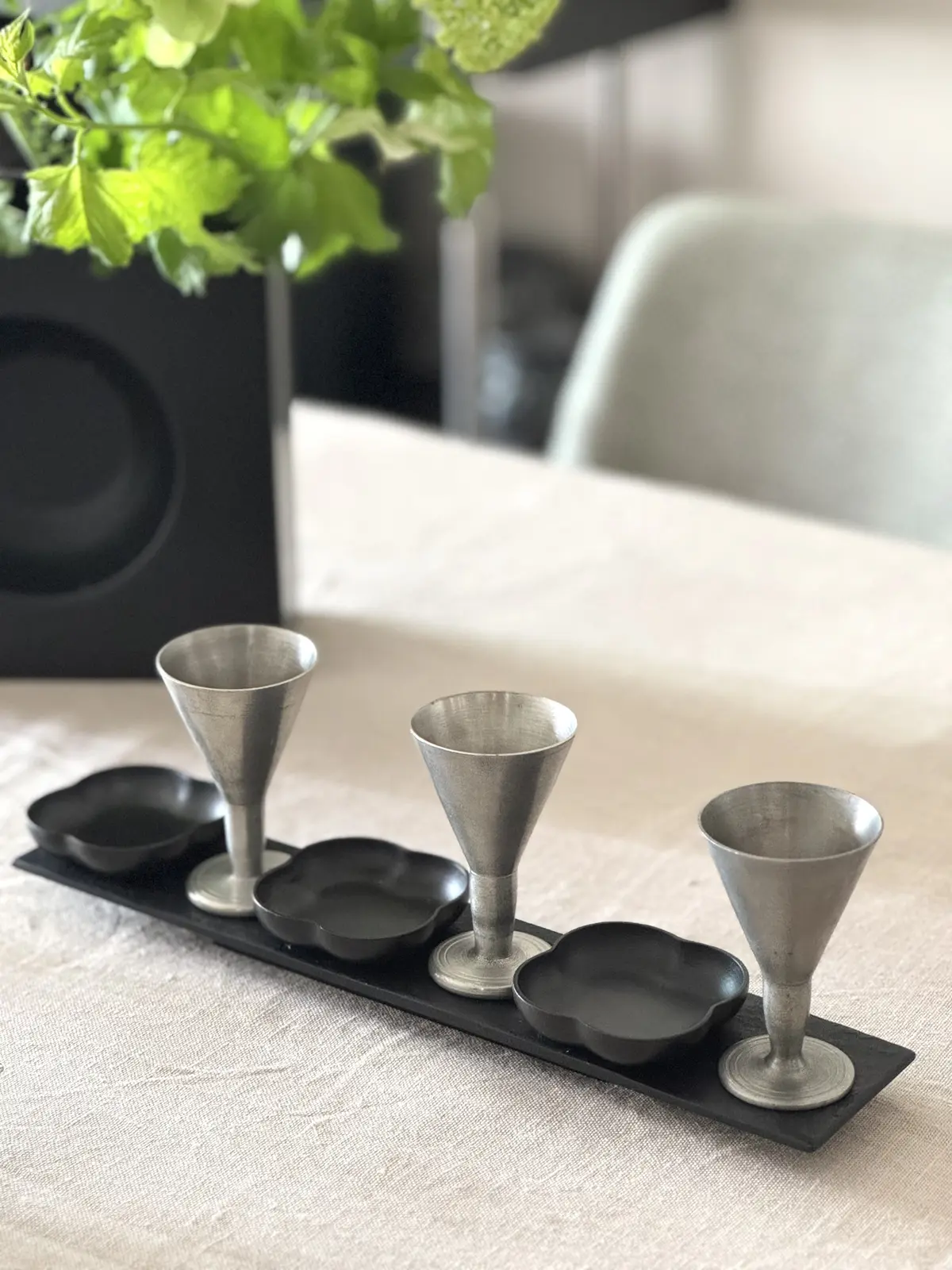  【新緑 】がテーマのテーブルセッティンの画像_4