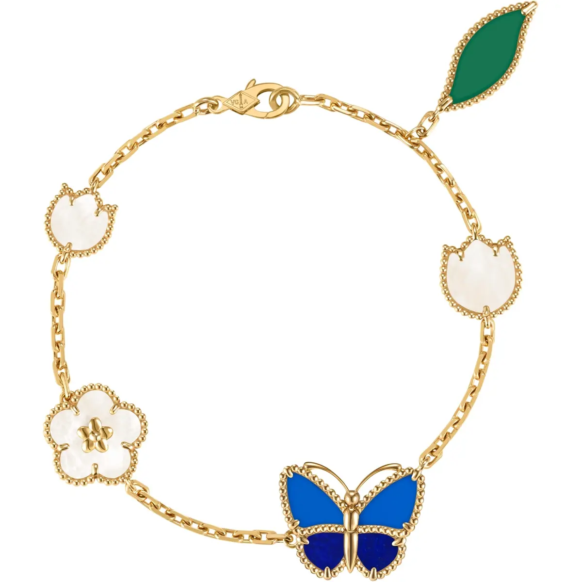ヴァン クリーフ&アーペル ブレスレット ラッキー スプリング パピヨンブレスレット