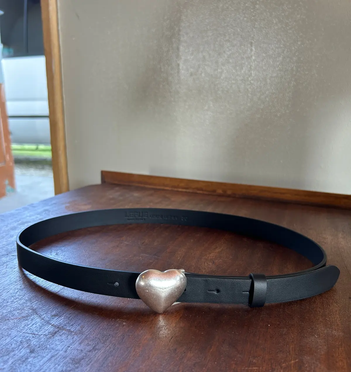 レフィエのハートバックルレザーベルト　エクラ編集部員の偏愛名品図鑑