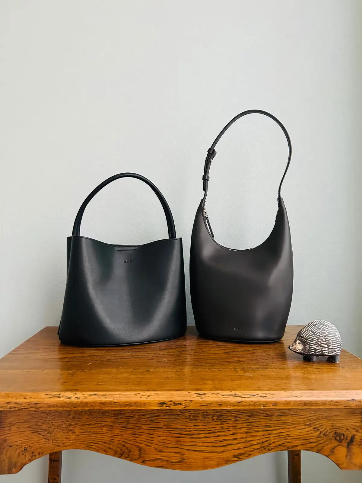 ROH SEOUL ミニマグトートバッグとミニアラウンドホーボーバッグ