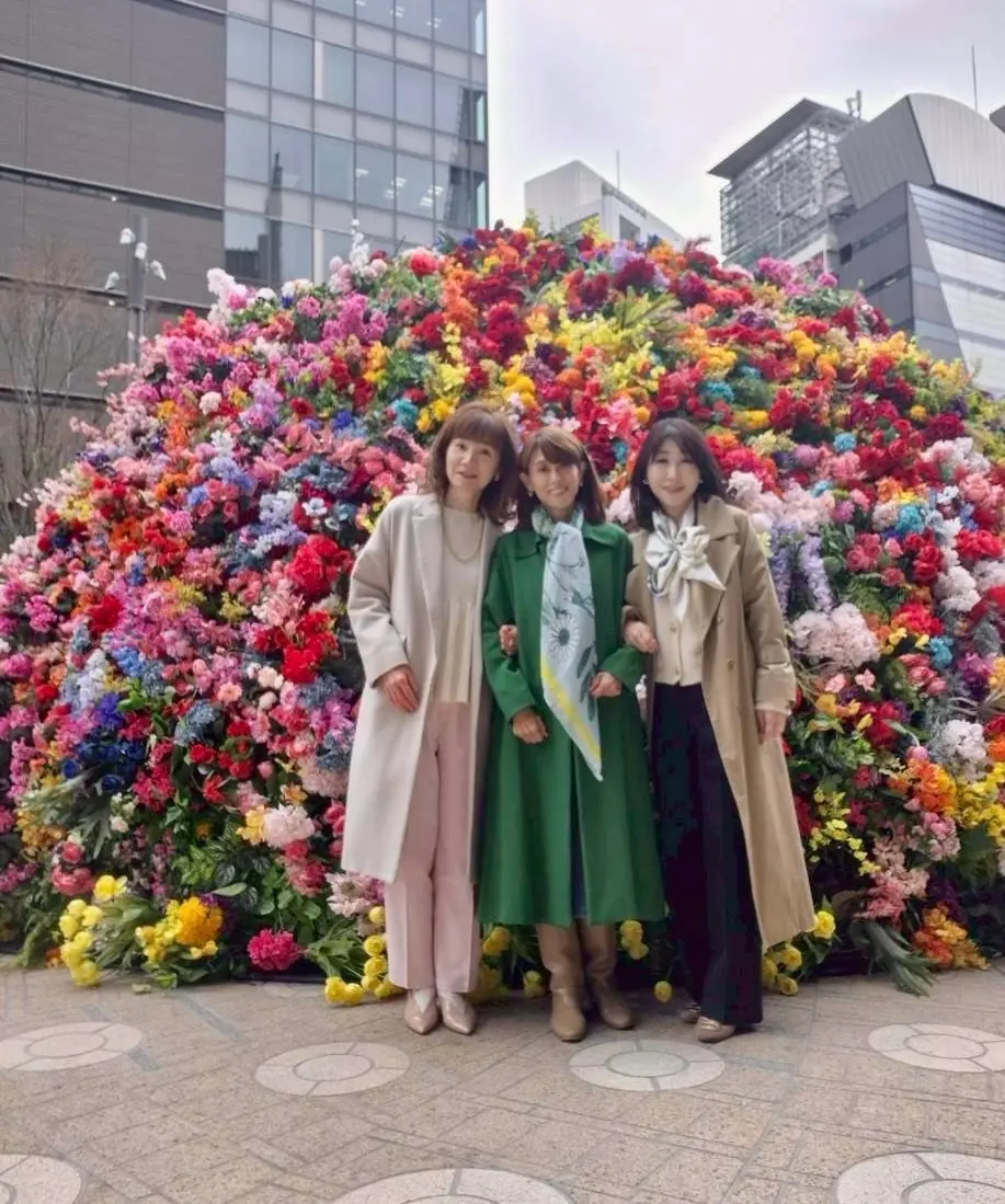 春色コーデでひと足早いプチお花見♪の画像_6