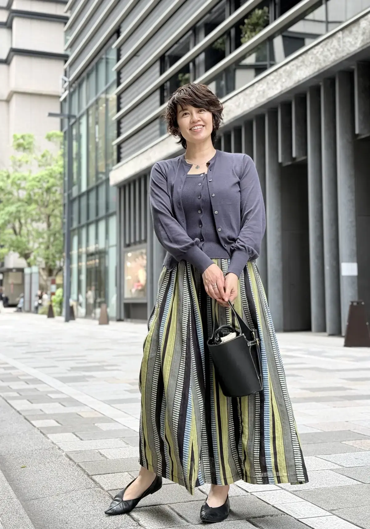 水口宜子さん　バッグ　靴