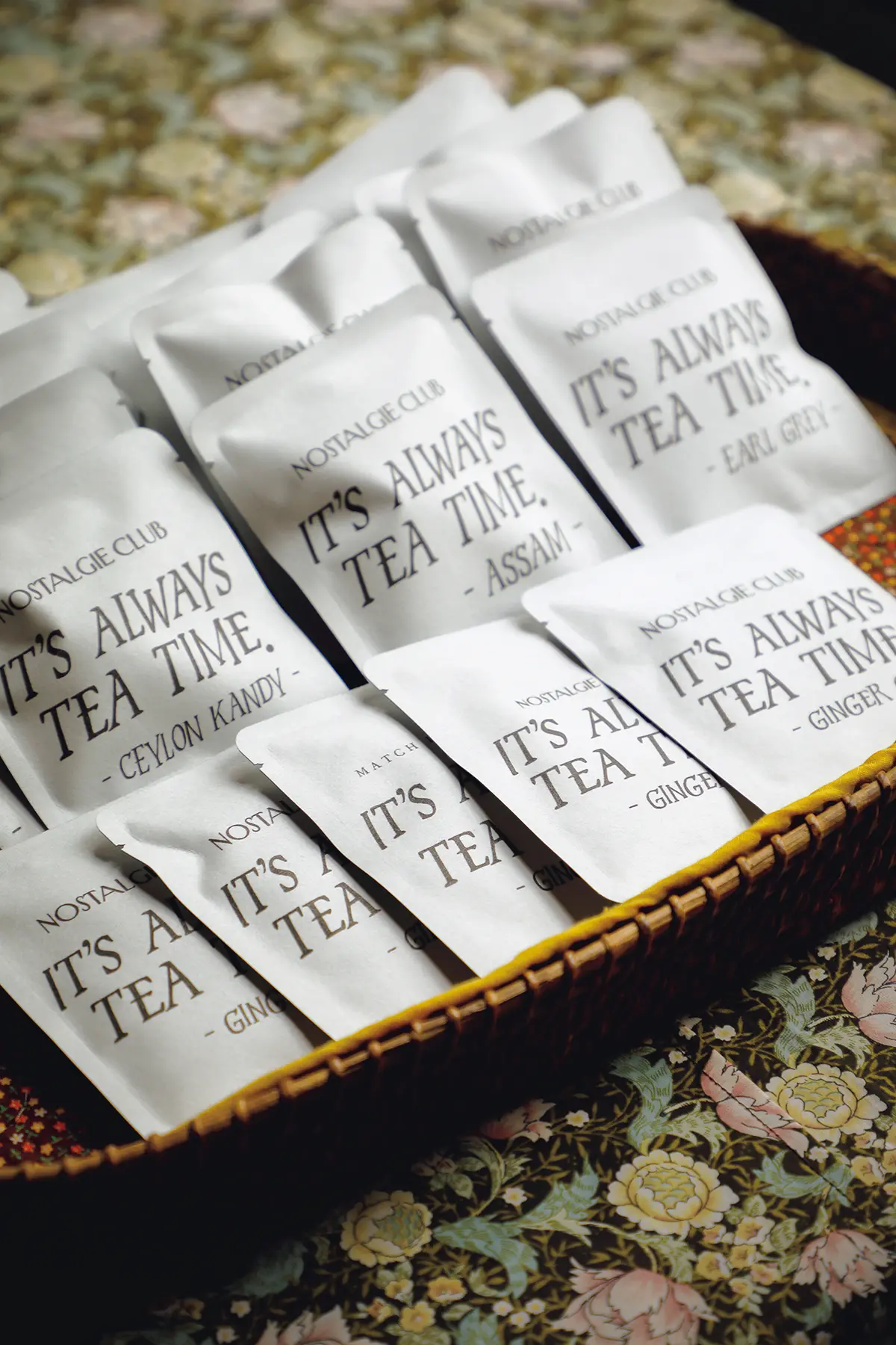 オリ ジナルの紅茶ブランド「MATC H POINT TEA」の茶葉