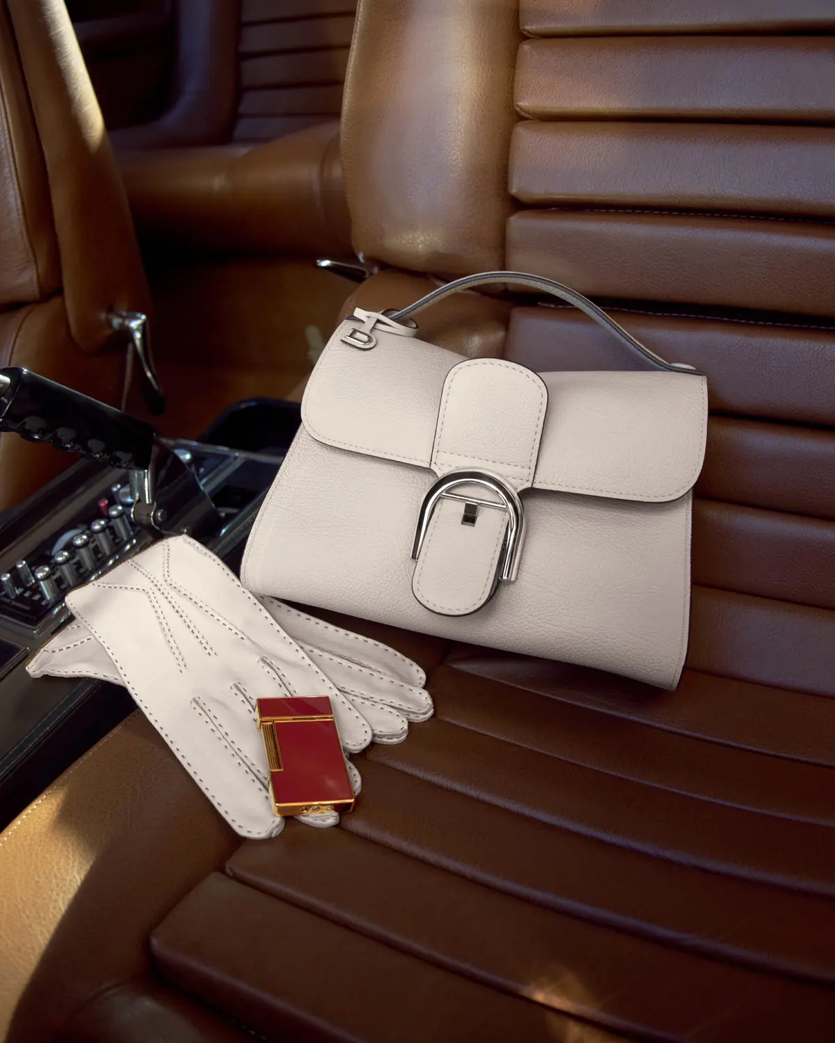 デルヴォー バッグ「ブリヨン テンポ S」 ミストラル