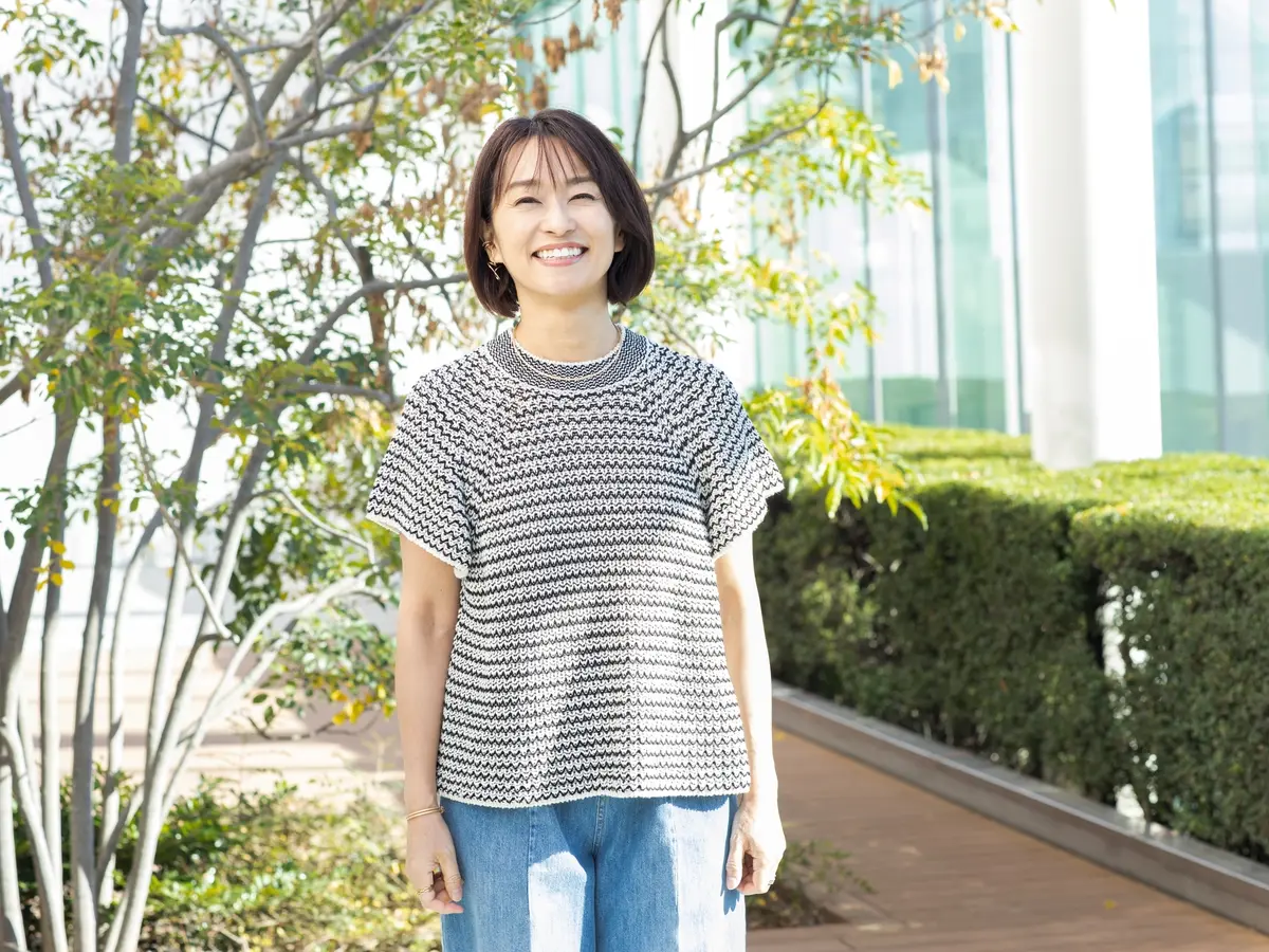 フリーアナウンサー・文筆家 住吉美紀さん　インタビュー写真