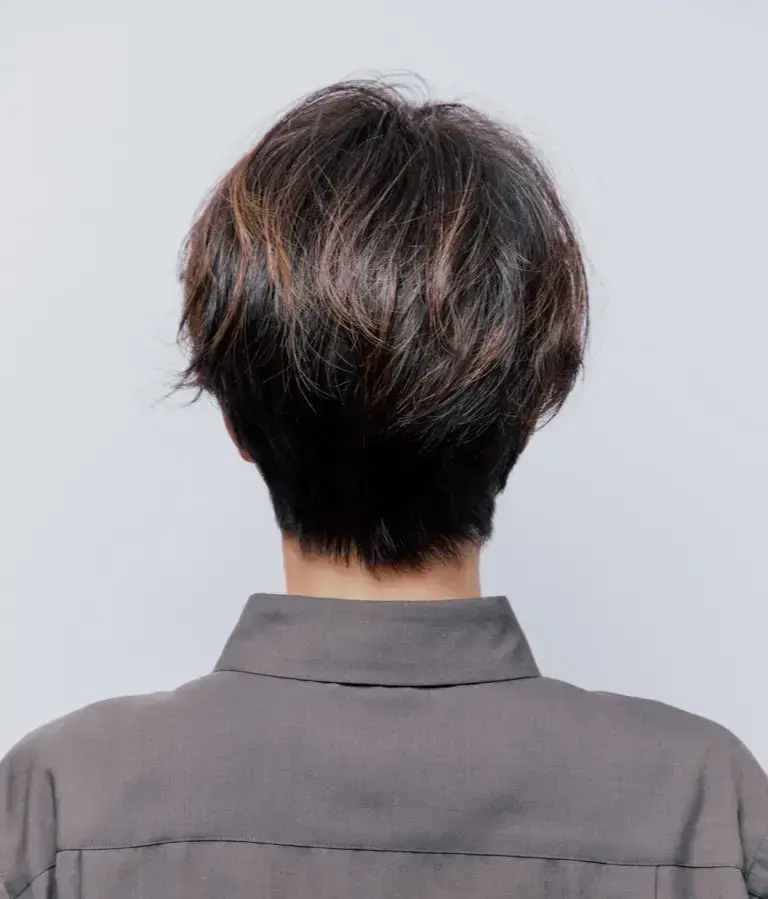 ボリューム不足を解決する「丸みショート」