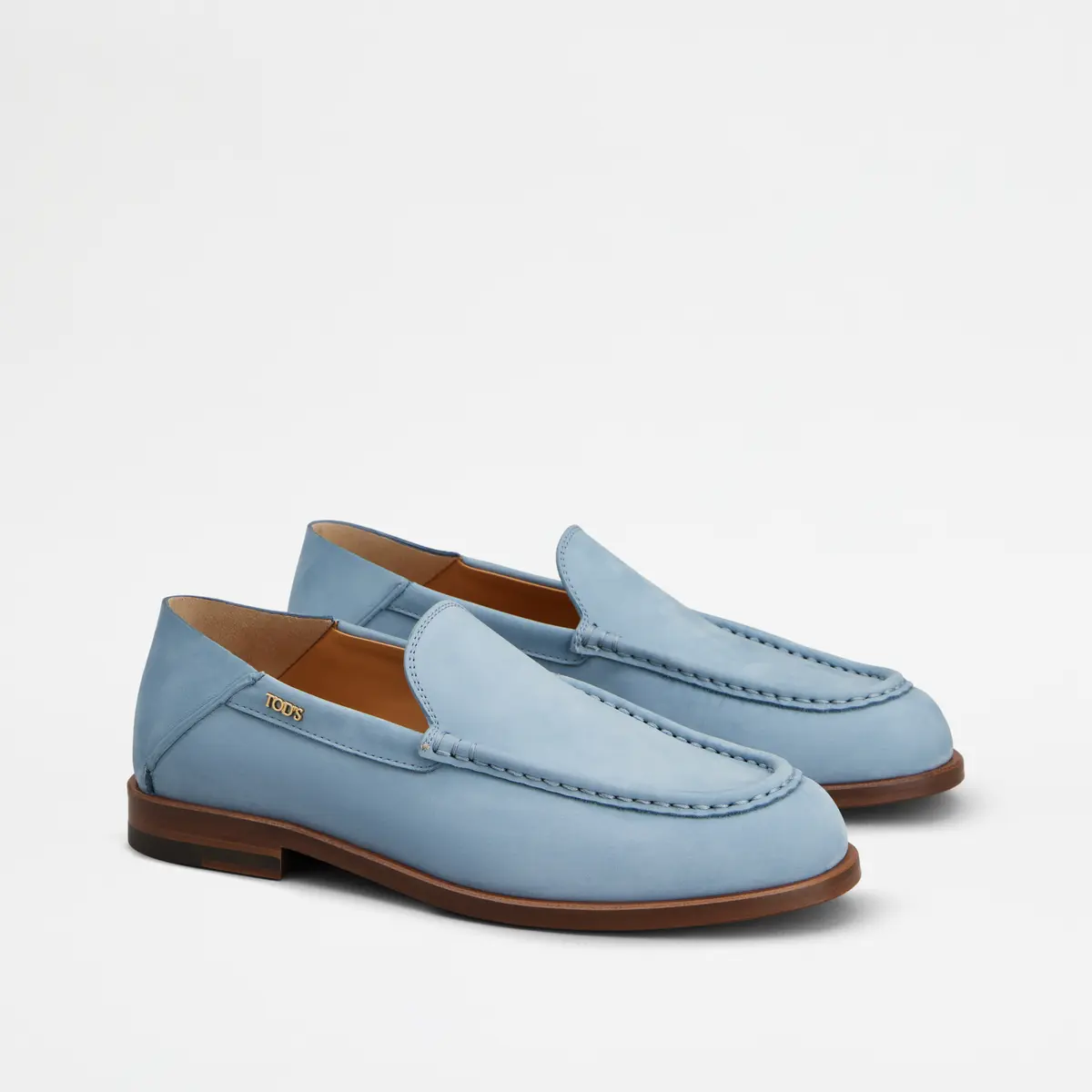 トッズ ローファー　ブルー