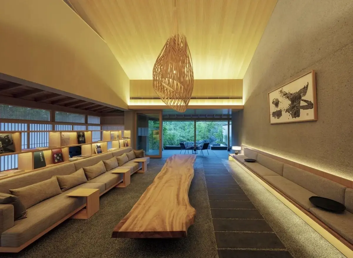  富士山が見える宿 GORA KADAN FUJI（強羅花壇 富士）湯上りサロン