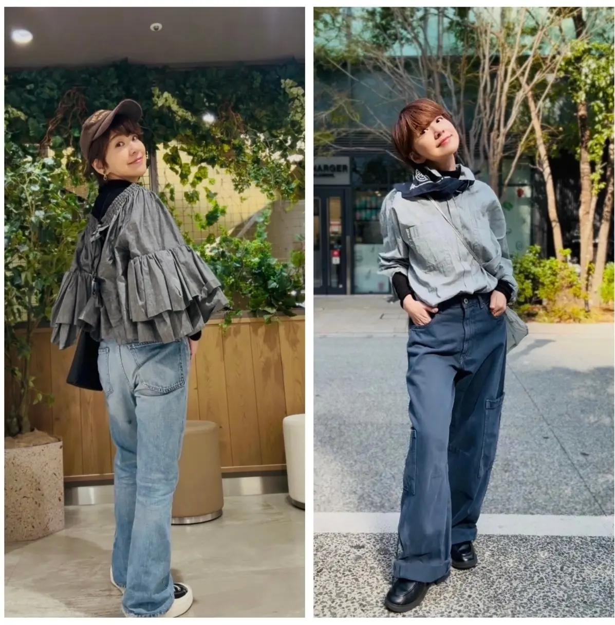 春を纏う大人のブルージーンズの画像_1