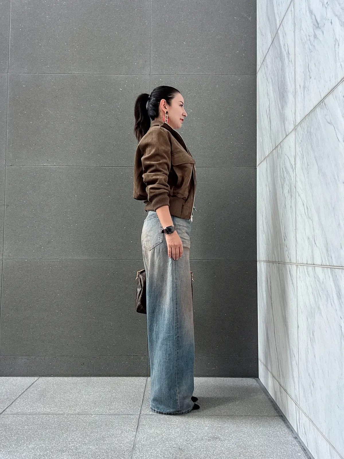 流行のデニムコーデを短めジャケットで♡の画像_2