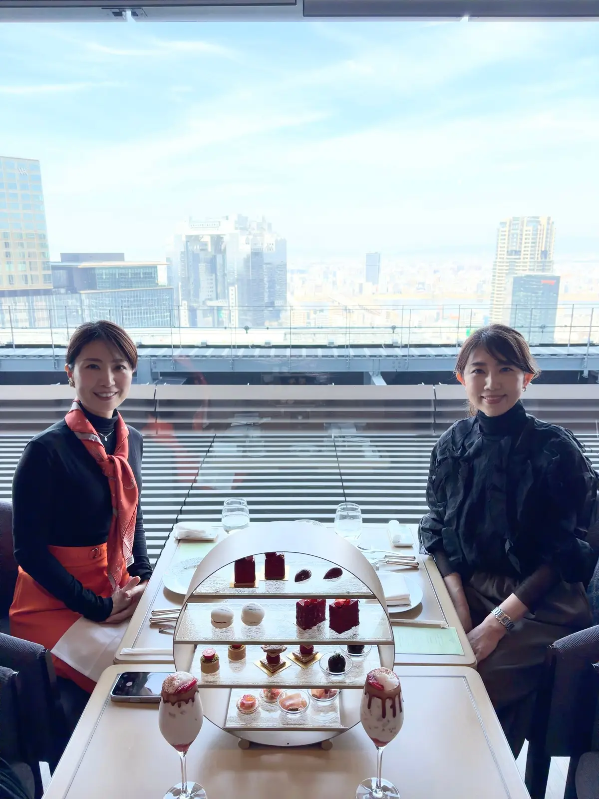 春　大阪の素敵なホテルでのアフタヌーンテの画像_5