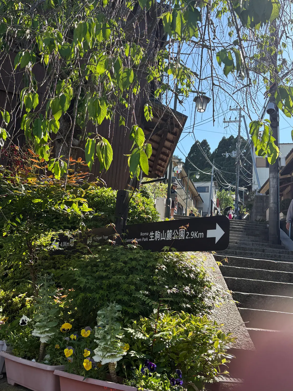 「ノスタルジックな参道の先にある、宝山寺の画像_6