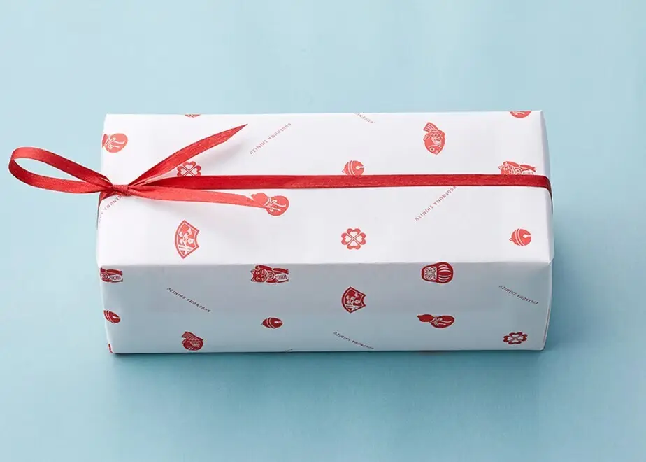 送別ギフト　KUGENUMA SHIMIZU　もなか│福　包装紙