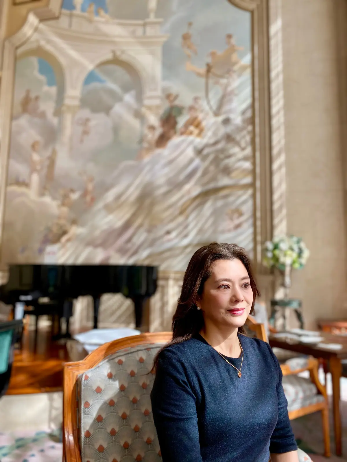 リーガロイヤルホテル東京 ラウンジ 窓際席