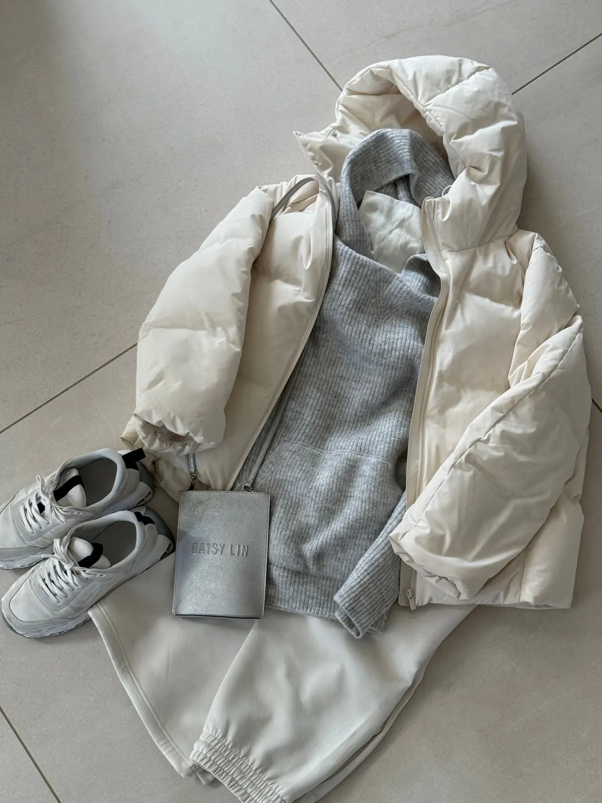 韓国旅コーデ　UNIQLOダウン