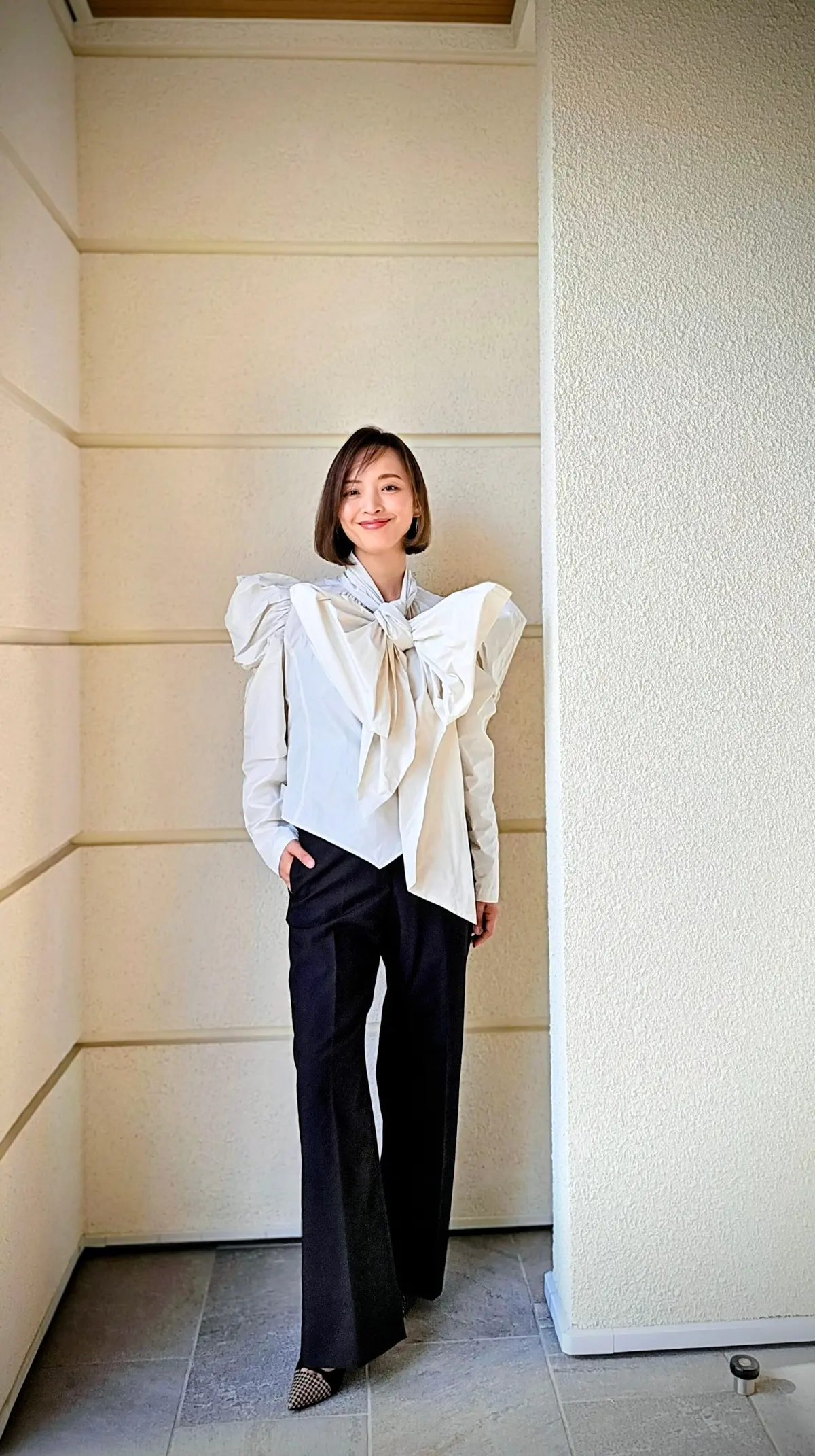 ビッグリボンシャツ