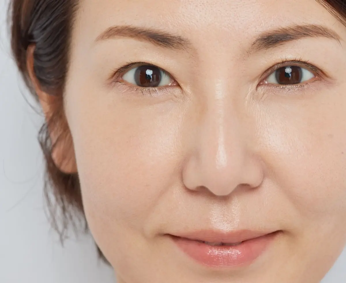40代・50代の毛穴レス肌の作り方 メイク後