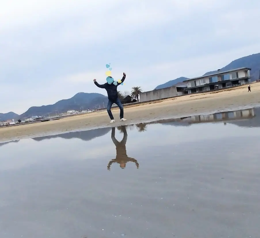父母ヶ浜　日本のウユニ塩湖