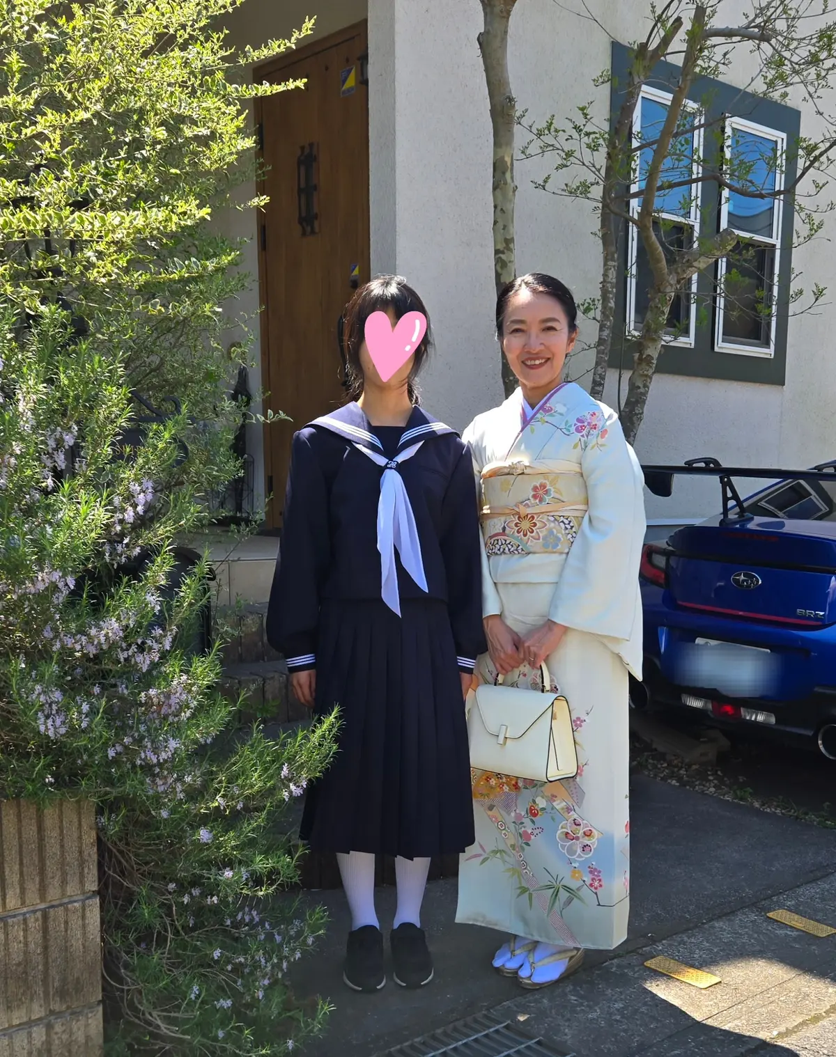 念願の着物で迎えた入学式もイジィデとともの画像_1